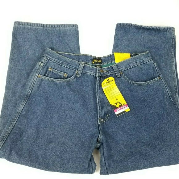 stanley fleece lined jeans